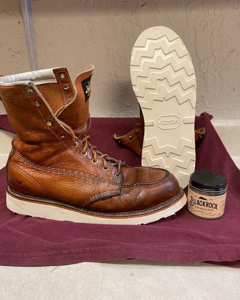 Places to resole hot sale boots near me